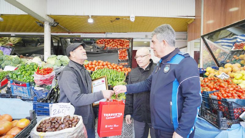 Tarsusta yeni yln ilk ruhsatlar teslim edildi...