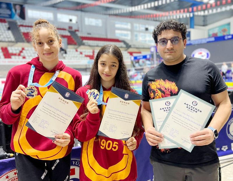 Mersin sporcular rekorlara doymuyor...