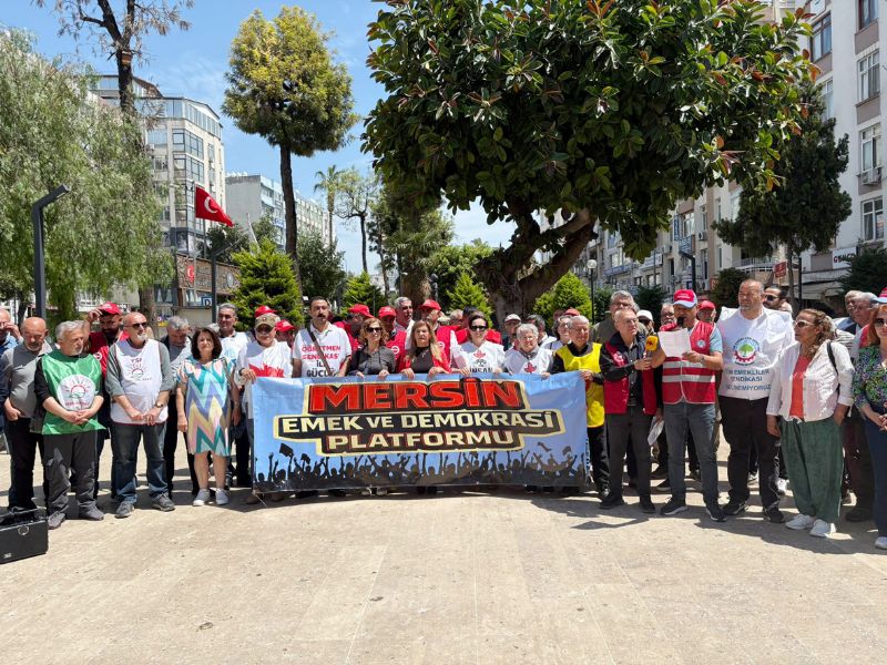 Mersin�de emek�iler 1 May�s�a haz�rlan�yor ...