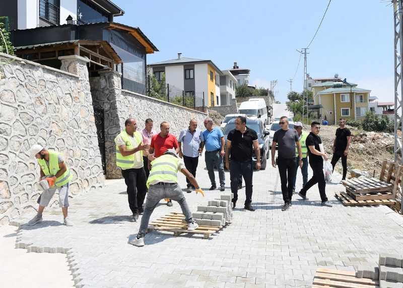 Bakan Ylmaz, saha incelemesi yapt...