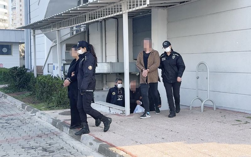 Mersin’de PKK phelileri adliyeye sevk edildi...