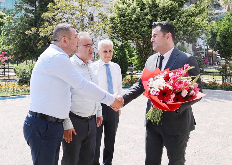 Akdeniz�in yeni kaymakam� g�reve ba�lad�...