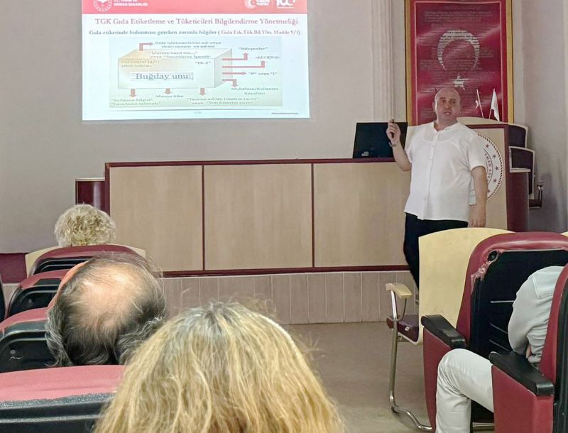 Tar�m m�d�rl��� personeline  etiket okuryazarl��� e�itimi ...