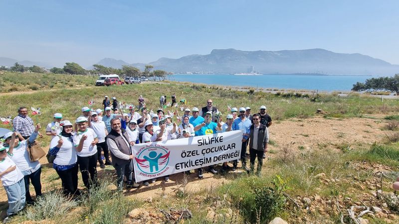Silifkede fidan dikim etkinlii gerekletirildi...