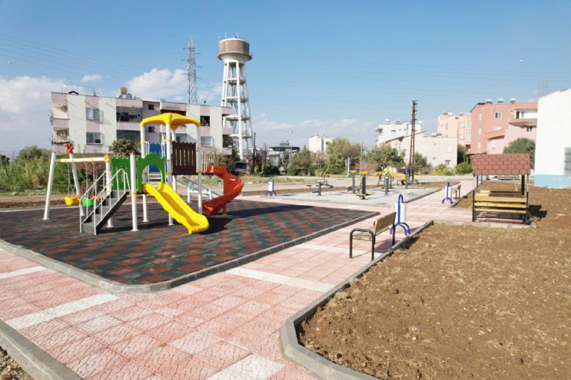 Akdeniz�de 6 park ba�tan sona yenilendi...