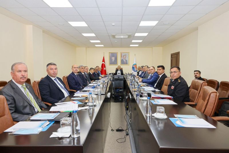Mersinde seim gvenlik toplants yapld...