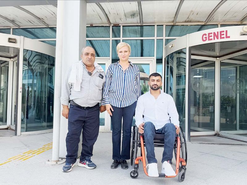 �� kazas� sonucu fel� kalan gen� i��i adalet istiyor