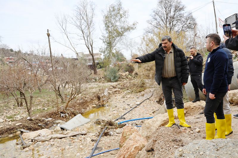 Toroslar ya����n izlerini silmek i�in 7/24 �al���yor...