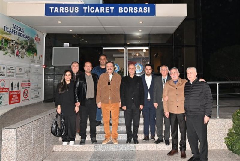 Hisarcklolundan, Tarsus Borsaya ziyaret...