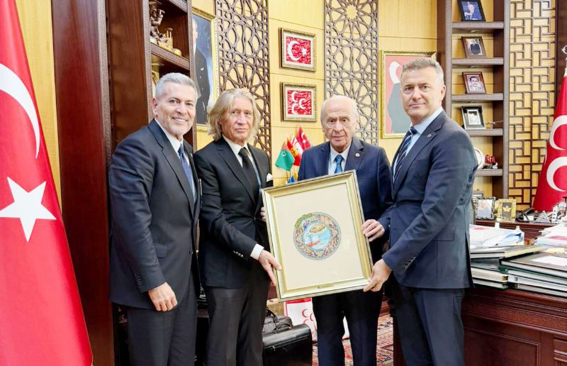 Mersinli patronlardan Baheliye ziyaret...