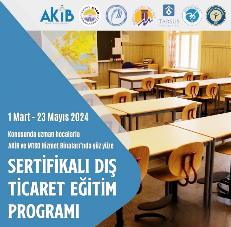 Mersinde sertifikal d ticaret eitimi iin geri saym balad...