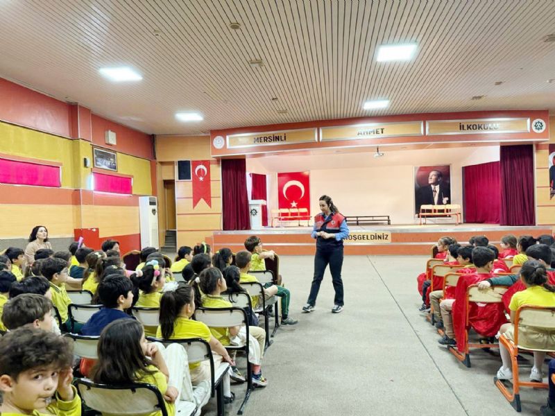 Jandarmadan rencilere siber farkndalk eitimi...