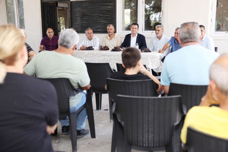 Ba�kan V. Be�ikci Toroslar Mahallesini ziyaret etti