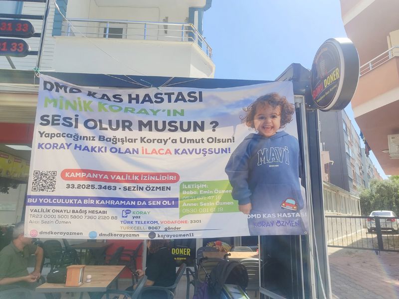 DMD hastas� Koray�a anlaml� destek