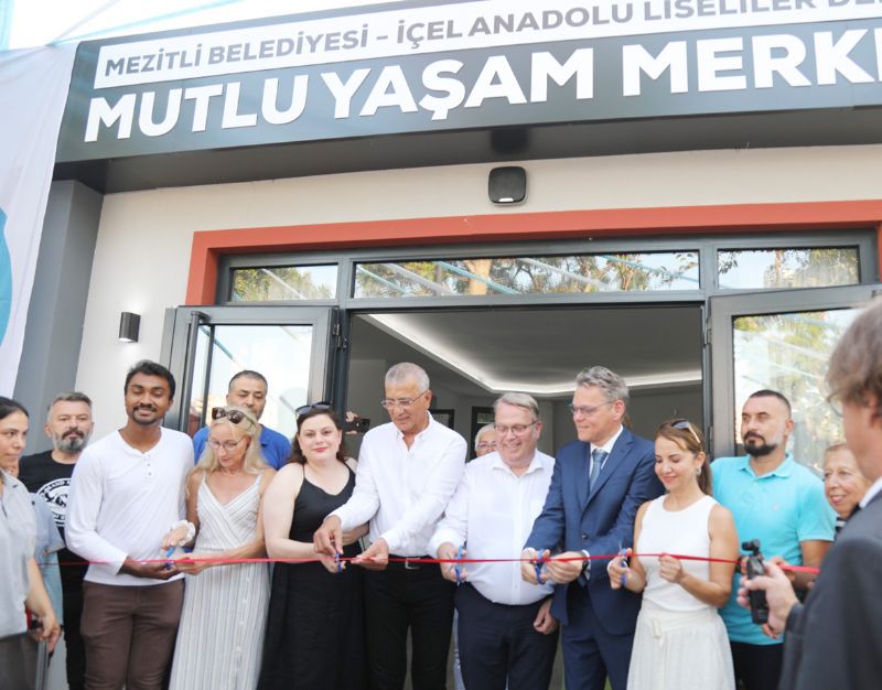 Mezitlide Mutlu Yaam Merkezi ald...