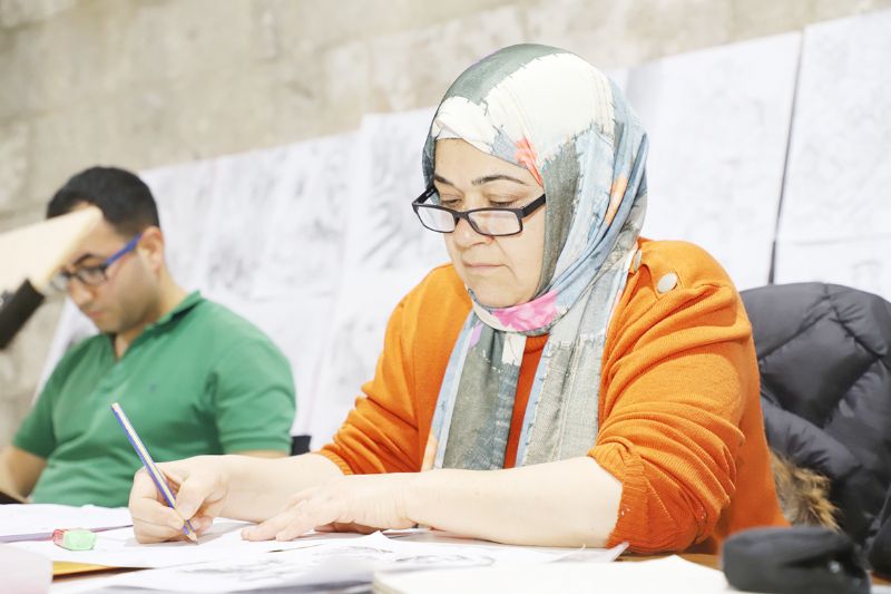 Belediye kursuyla niversite yolunda...
