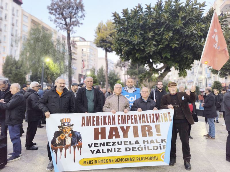 Mersin�den Venezuela i�in Amerika�ya tepki ...