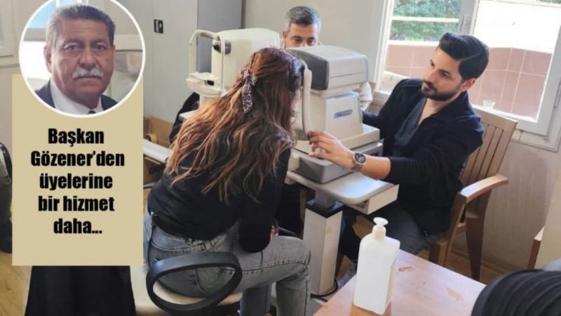 Emeklilere cretsiz gz taramas etkinlii byk ilgi grd...