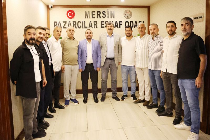 Bakan Yldzdan Pazarclar Odasna ziyaret...