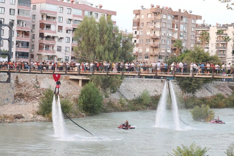 Silifkede nefes kesen flyboard gsterisi...