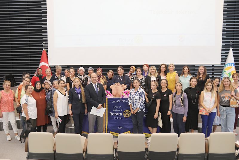 Mezitlide Meme Kanseri Farkndalk Eitimi yapld...