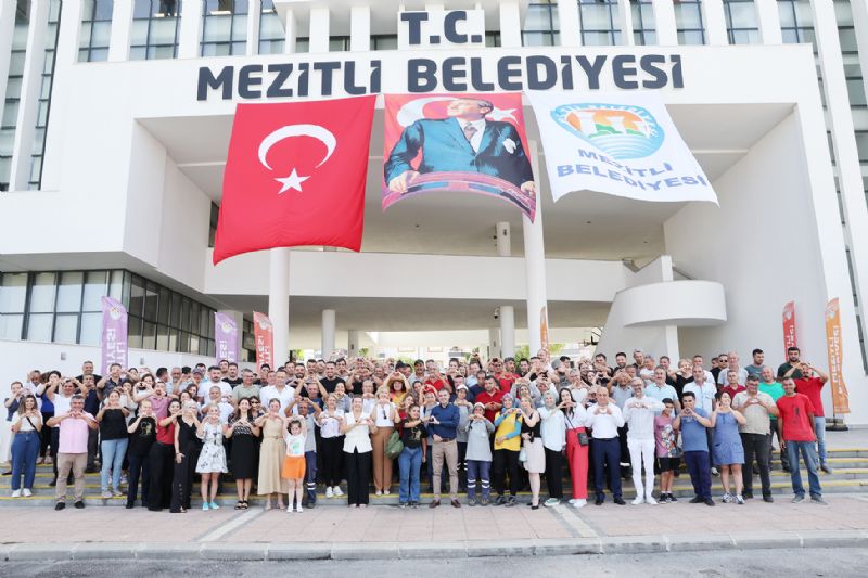 Mezitli Belediyesi�nden �al��anlar�na zam...