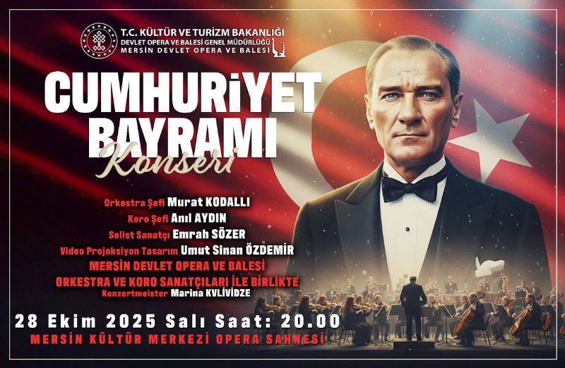 Mersin DOBdan 29 Ekim konseri...