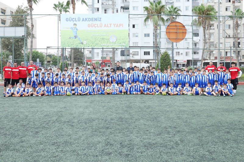 Akdeniz�den �ocuklara spor deste�i...