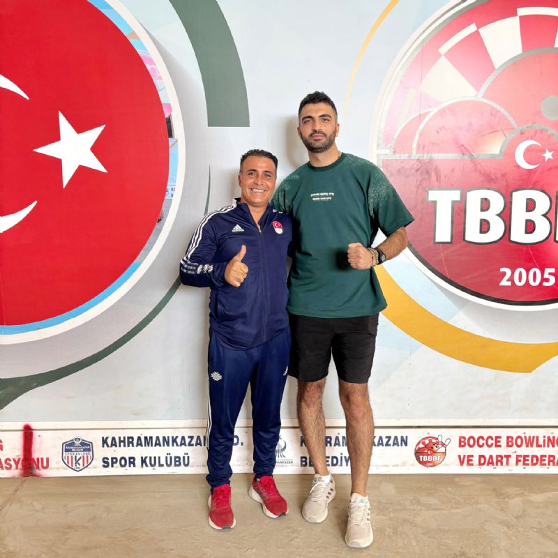 Mersinli sporcu Murat Alan Avrupa yolunda...