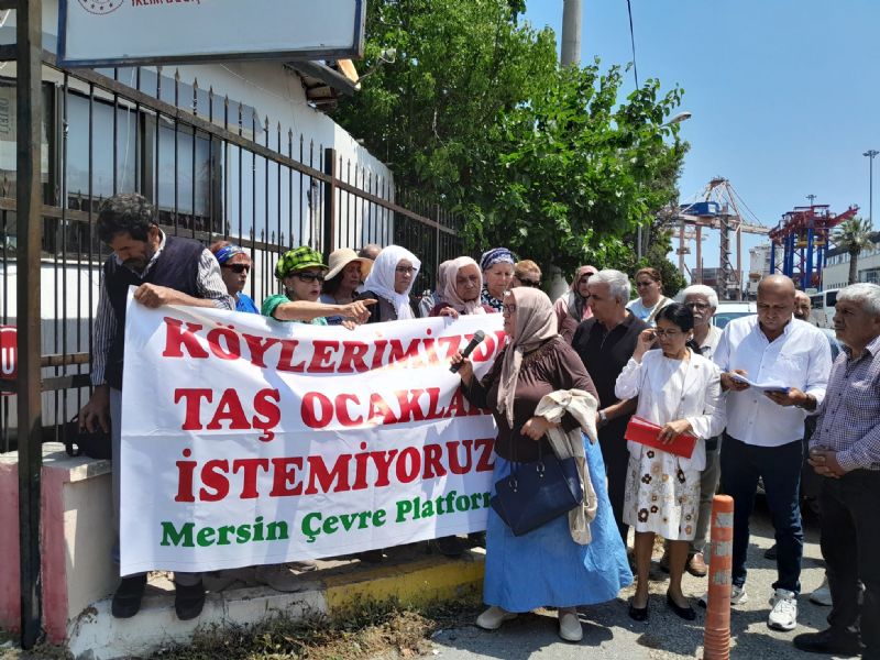 �Ya�am alanlar�m�zda ta�ocaklar� istemiyoruz�...