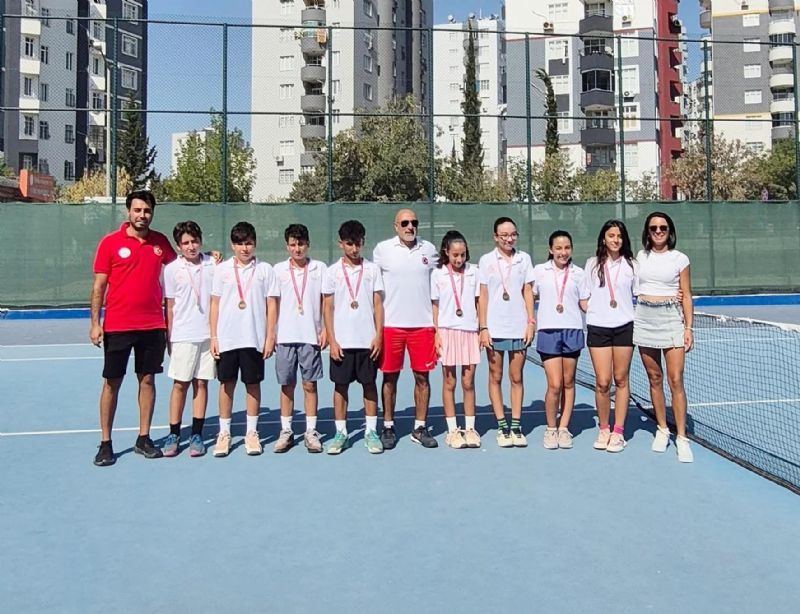 Mersin tenisileri Trkiye ampiyonasnda...