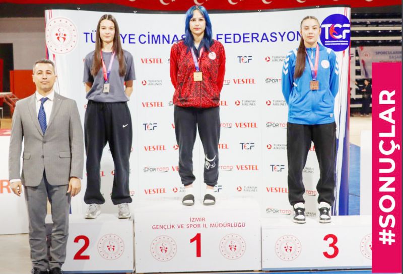 Cimnastik T�rkiye 3�.s� Mersin�den...