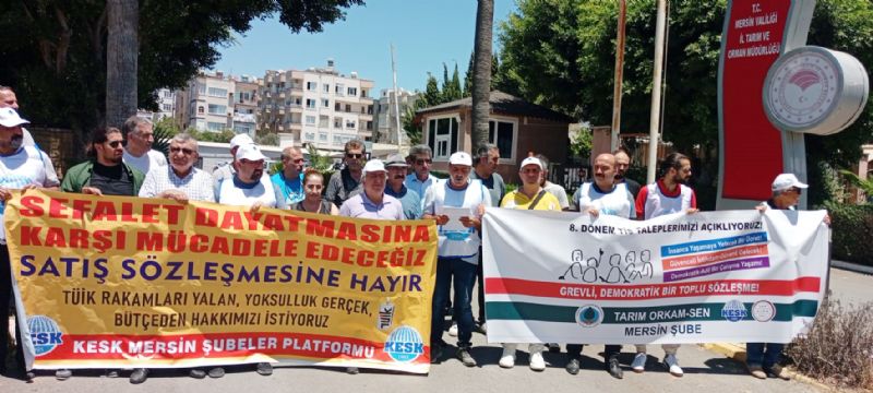 Kamudaki tarm emekileri; Sermayeye deil, emekiye bte...