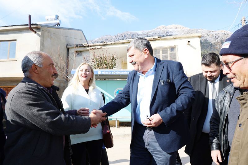 Ba�kan Y�ld�z, vatanda��n talebini yerinde dinliyor...