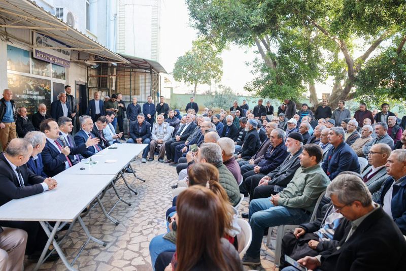 Vali Pehlivan, Akbelende vatandalarla bir araya geldi...