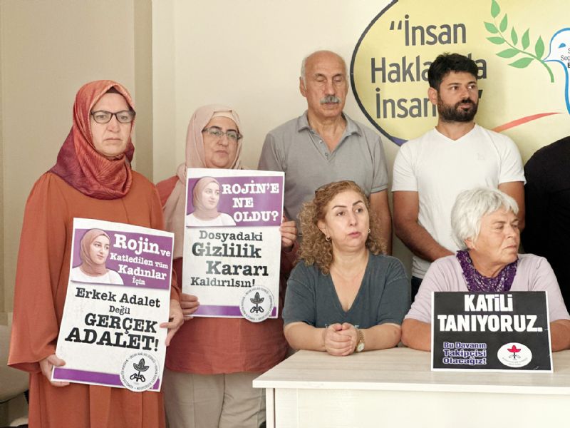 Mersinden Rojin iin  adalet ars...