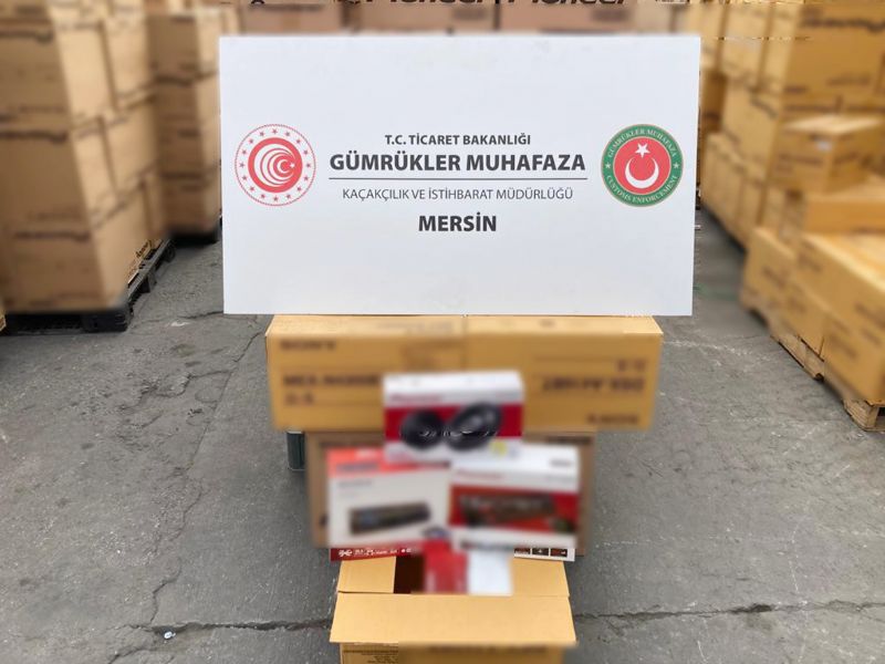 Mersinde dev kaak  elektronik operasyonu...