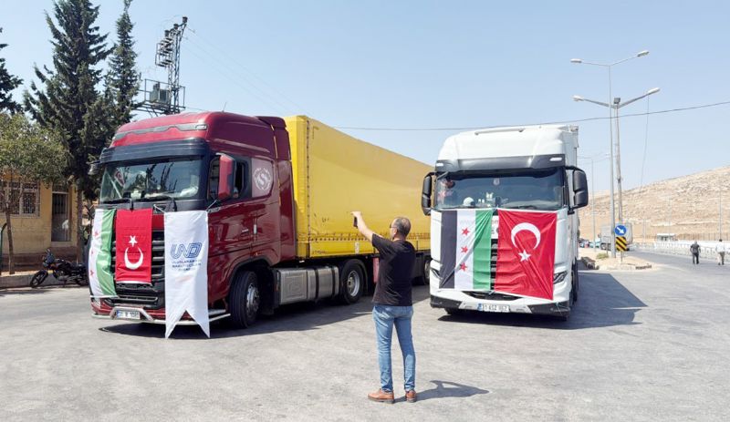 Trkiye- Suriye ticaretinde Mersin, kpr rol stleniyor...