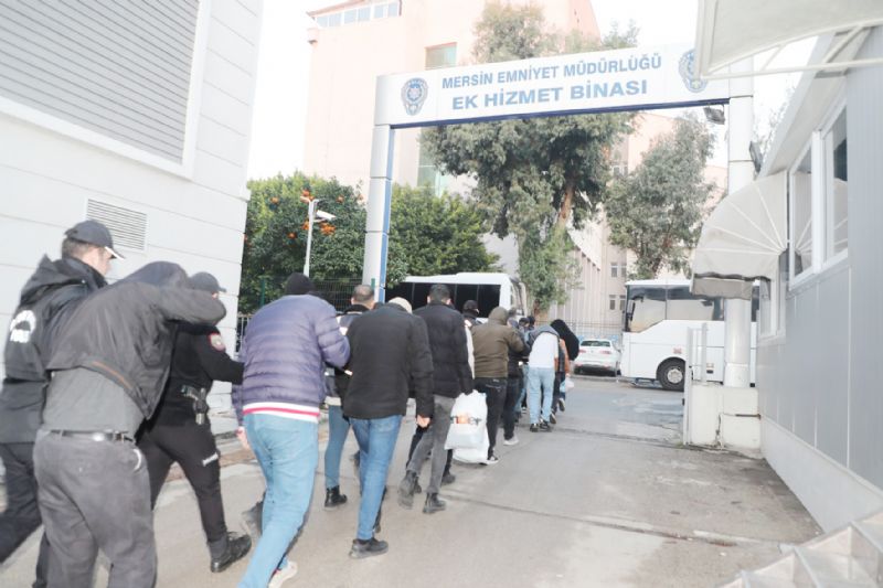 Mersin polisinden ’Ajans’ operasyonu...