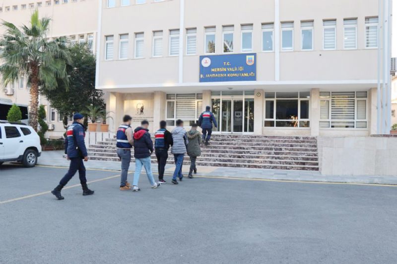 Mersinde terr operasyonu...