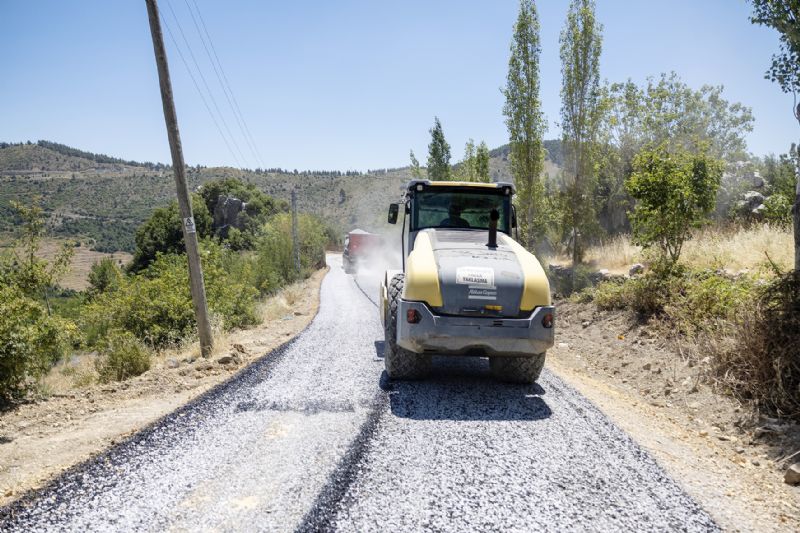 Mezitlide krsal mahalle yol seferberlii balatld...