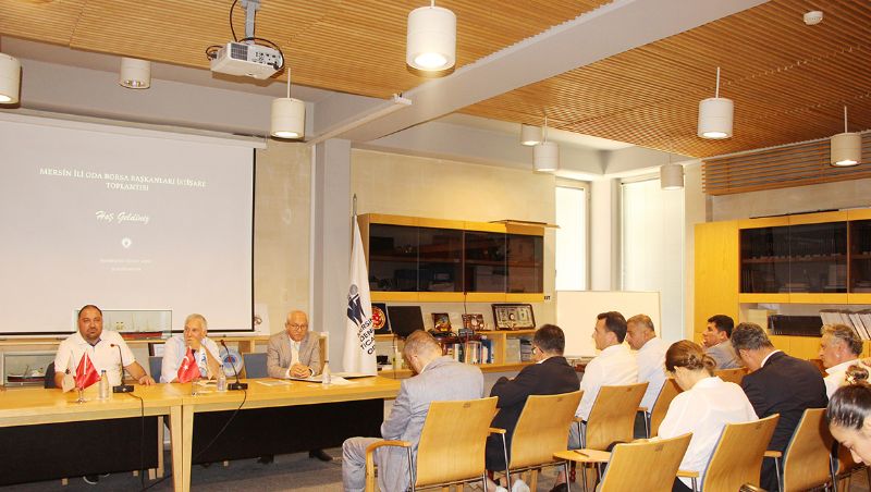 Mersin�in sorunlar�  TOBB�da ele al�nacak...