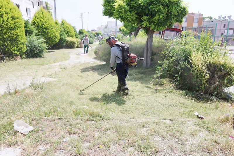 Akdeniz�de parklarda yaz seferberli�i