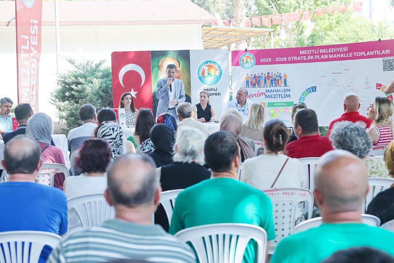 Mezitli�nin 5 y�ll�k yol haritas� belirlenecek...