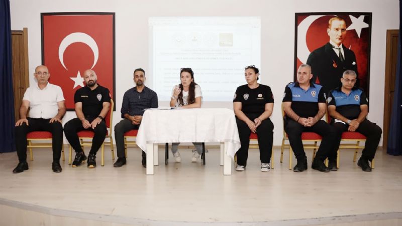 Mersinde okul gvenlii toplants yapld...