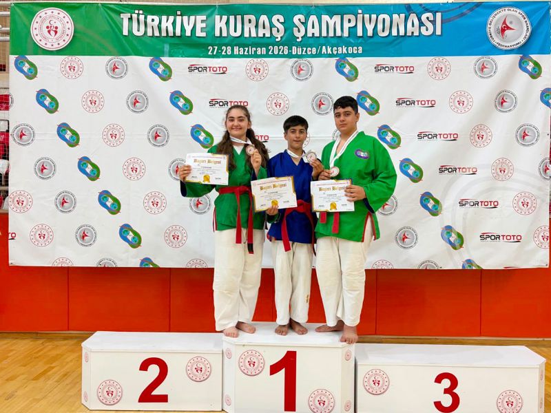Mersinli kura� sporcular�ndan 3 madalya ...