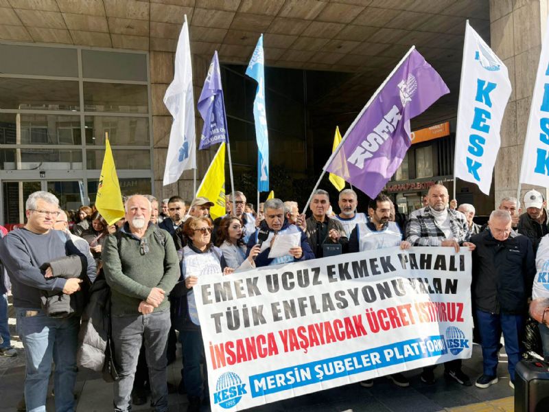 Emek�ilerden T��K�e sahte enflasyon tepkisi...