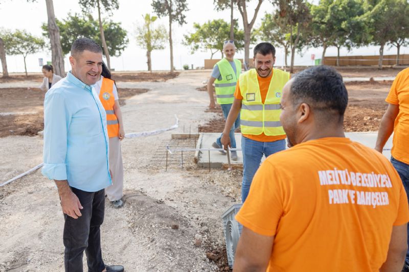 Tuncer altyap�, �styap� �al��malar�n� inceledi...