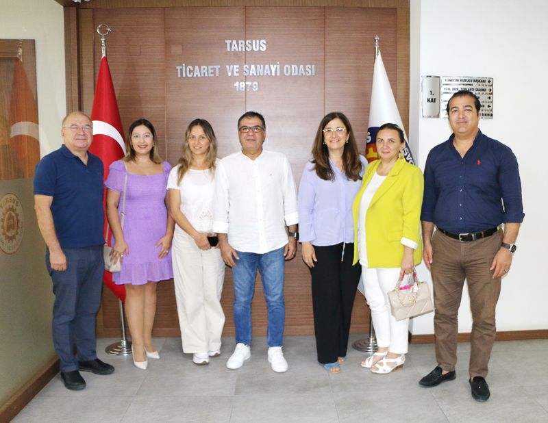 Mersin Sinema Ofisi Tarsus TSOyu ziyaret etti...