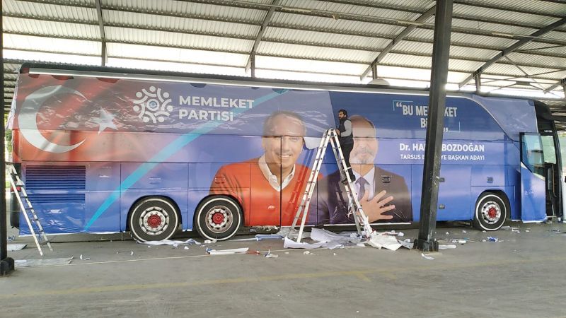 Tarsusta Bozdoana  saldrlar sryor...